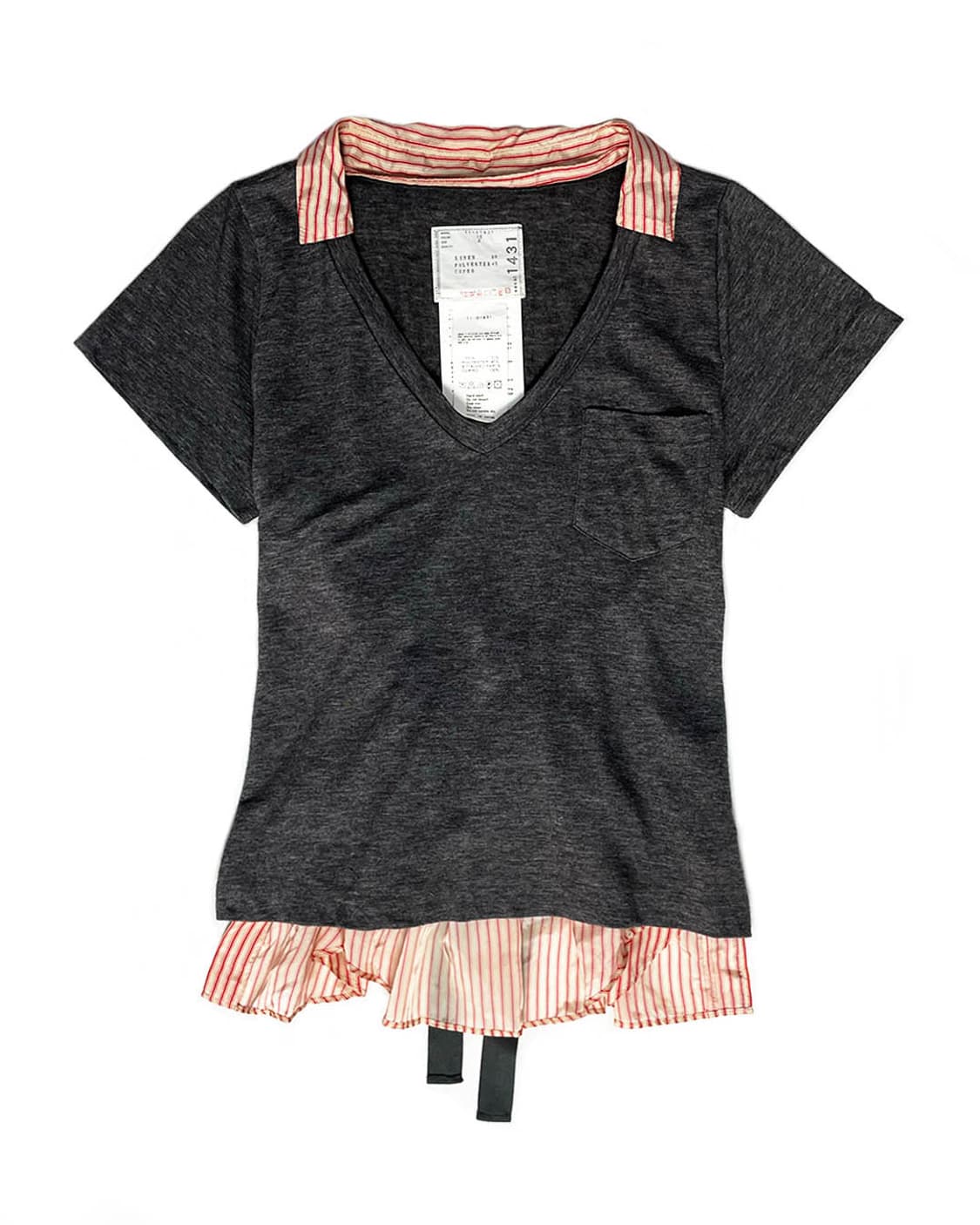 sacai 레이어드 티셔츠 상품이미지1