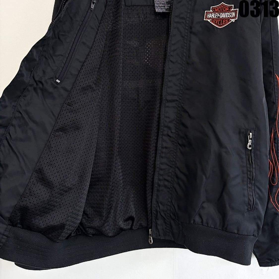 할리데이비슨 나일론 라이딩 자켓 XL 0312  상품이미지6