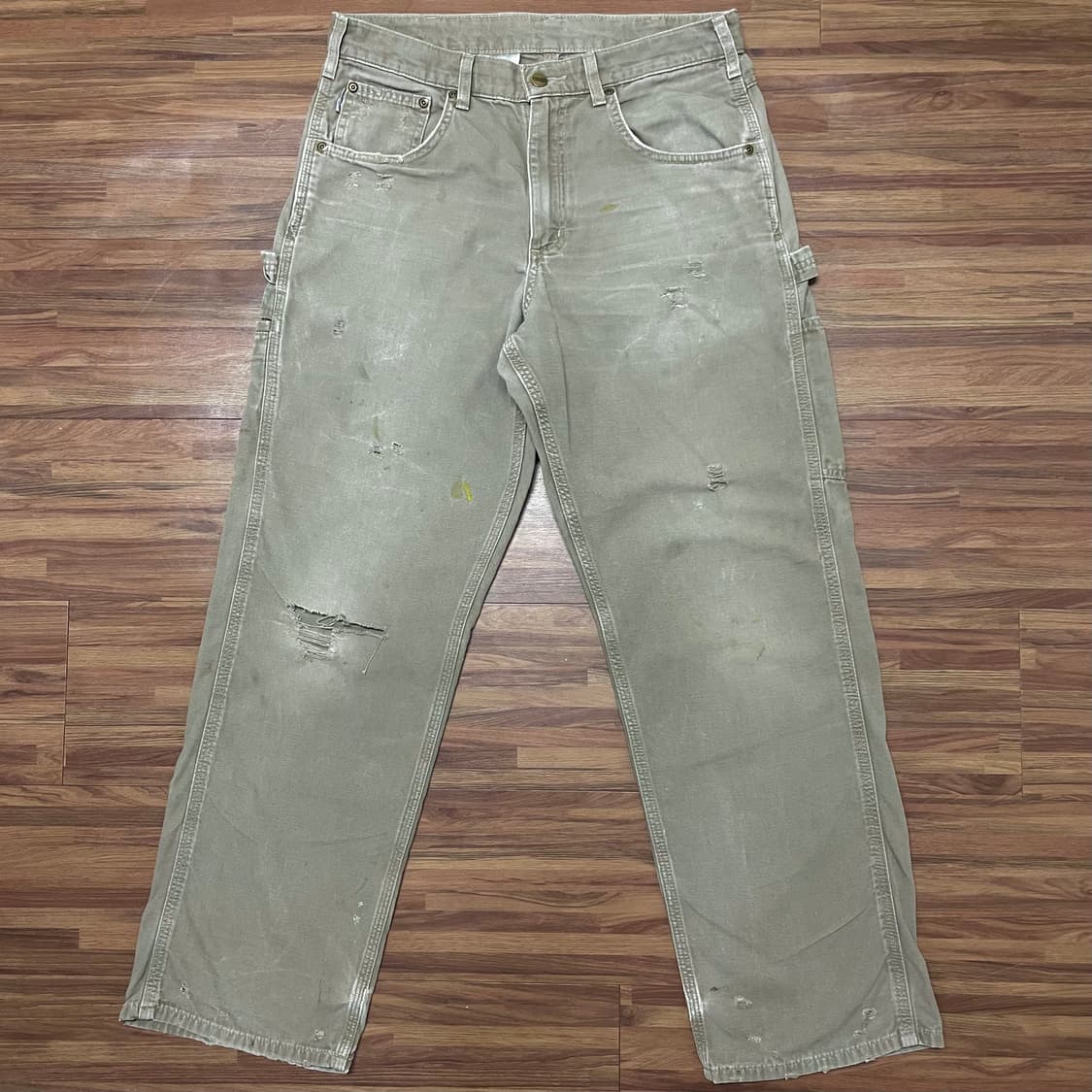 칼하트 싱글니 카펜터 디스 워크팬츠 mus 32 상품이미지1