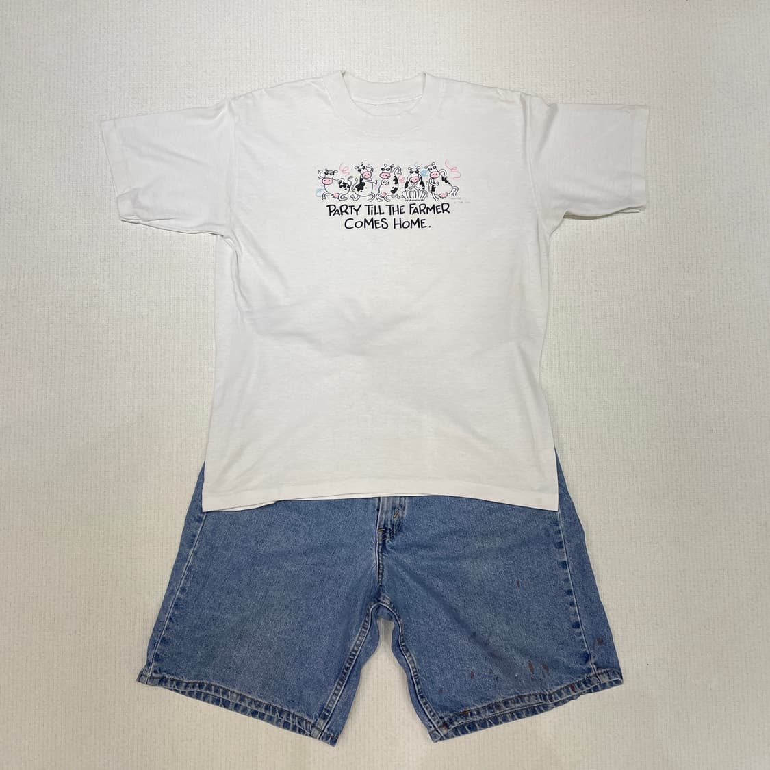 80s 싱글스티치 그래픽 티셔츠 상품이미지2