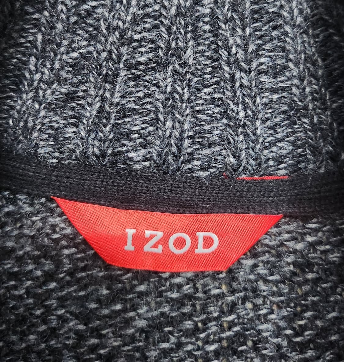 IZOD 아이조드 노르딕 패턴 버튼 니트 (105-110) 상품이미지3