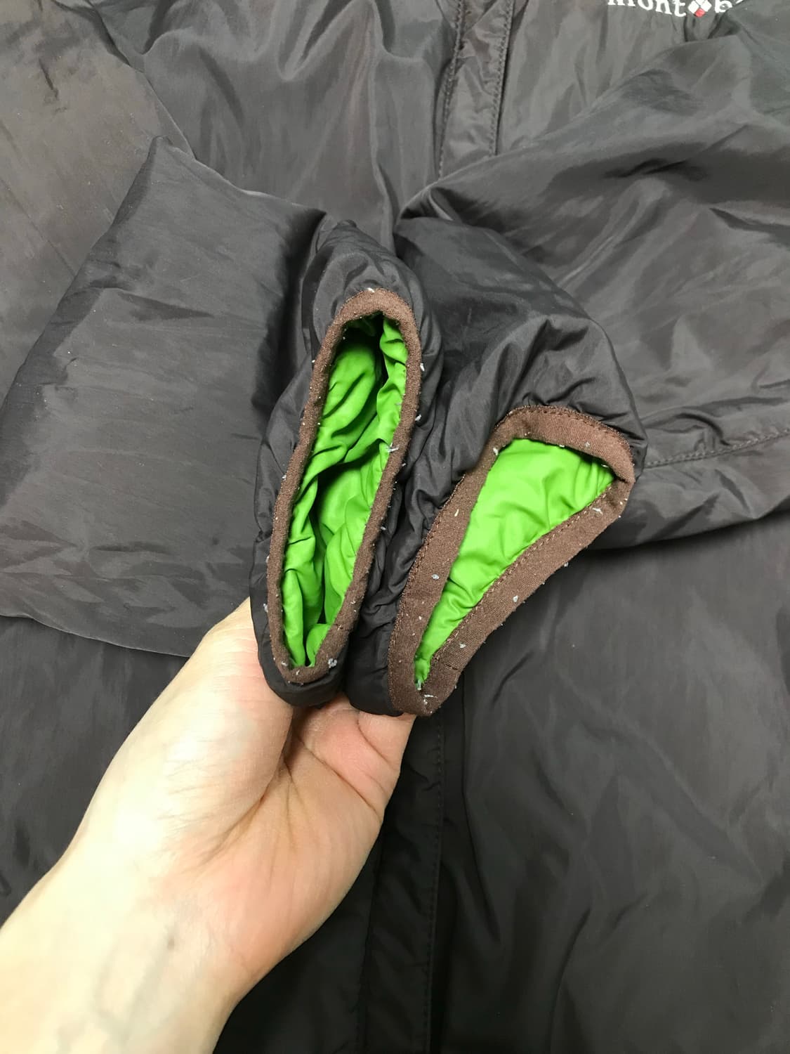 몽벨 리버시블 경량패딩 상품이미지9