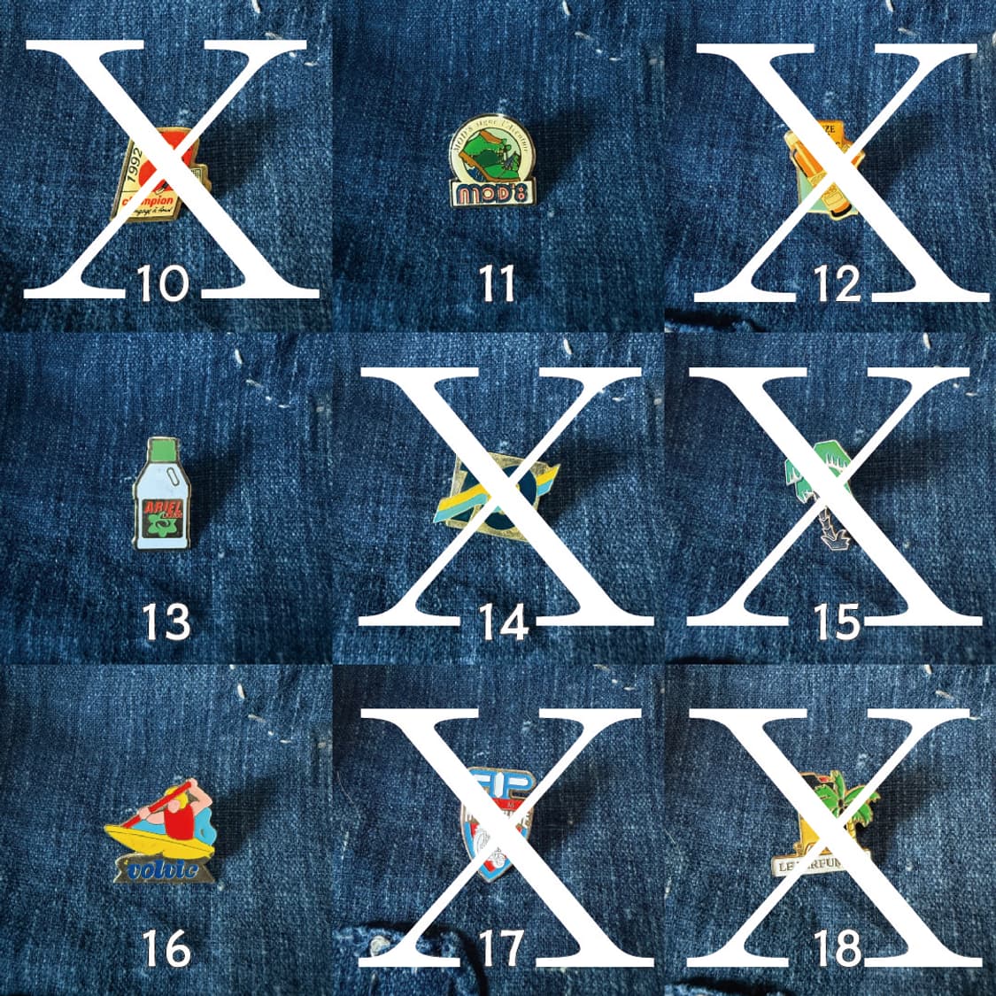 빈티지 핀 뱃지 상품이미지2