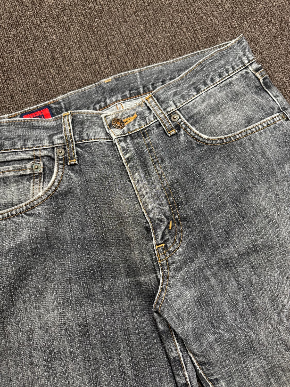 31)에드윈 빈티지 흑청 데님팬츠 상품이미지4