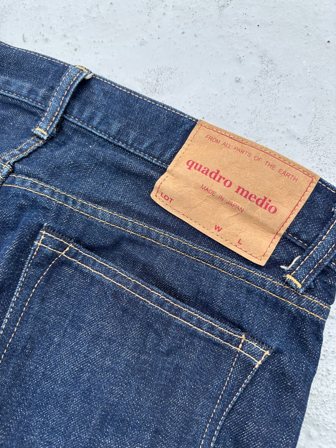 quadro medio 데님 팬츠 상품이미지2