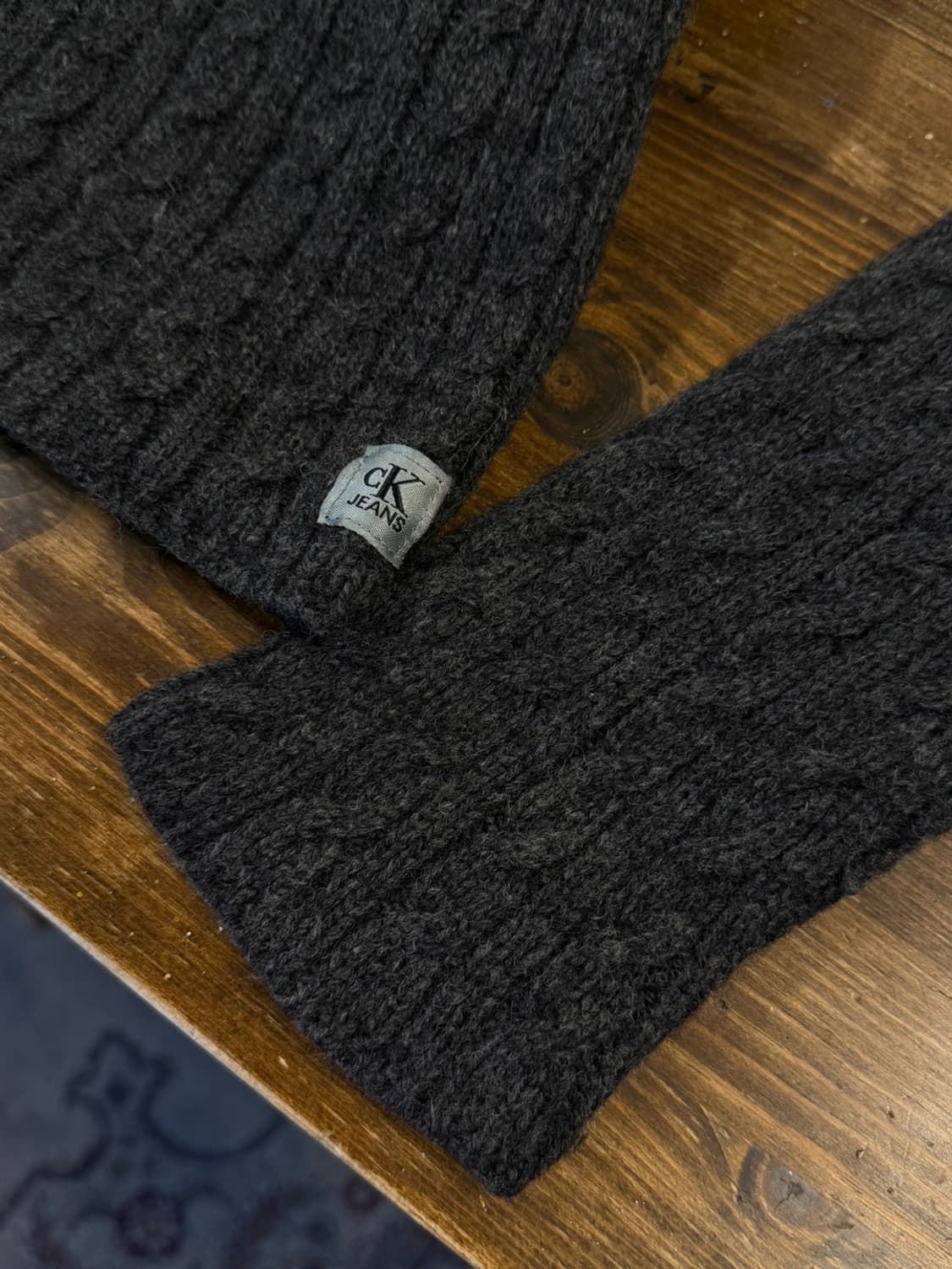 캘빈클라인 케이블니트 남성100 상품이미지8