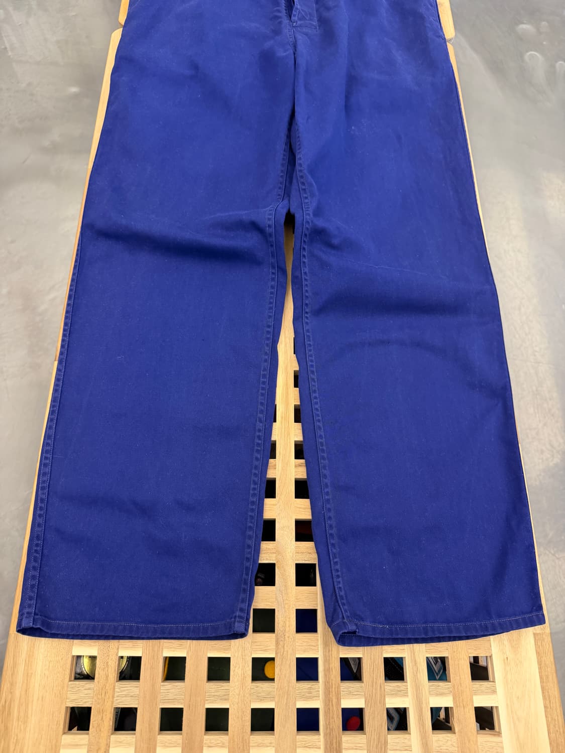 1970s FRIENDSHIP FADED NAVY 빈티지 프렌치워크팬츠 상품이미지4