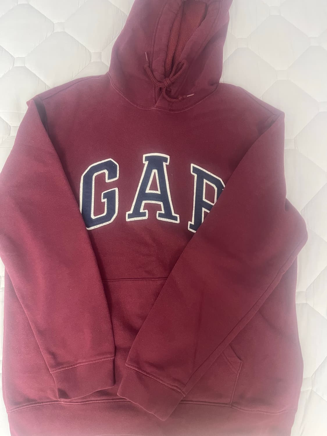 갭 후드티 버건디 M 상품이미지1