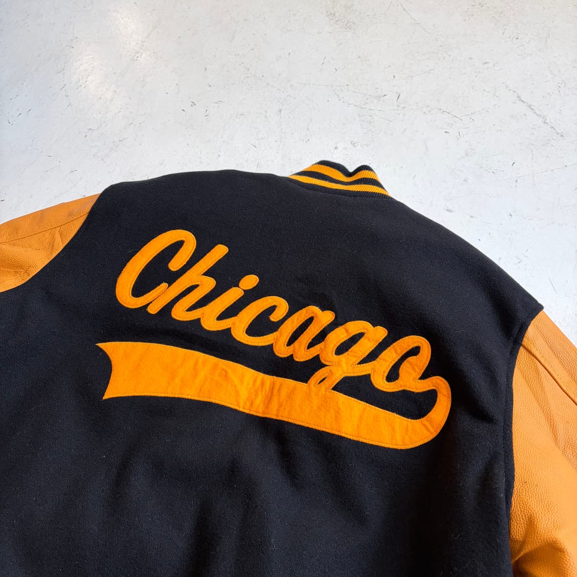 Stewart&Strauss 빈티지 시카고 울 바시티 자켓 XL 상품이미지10