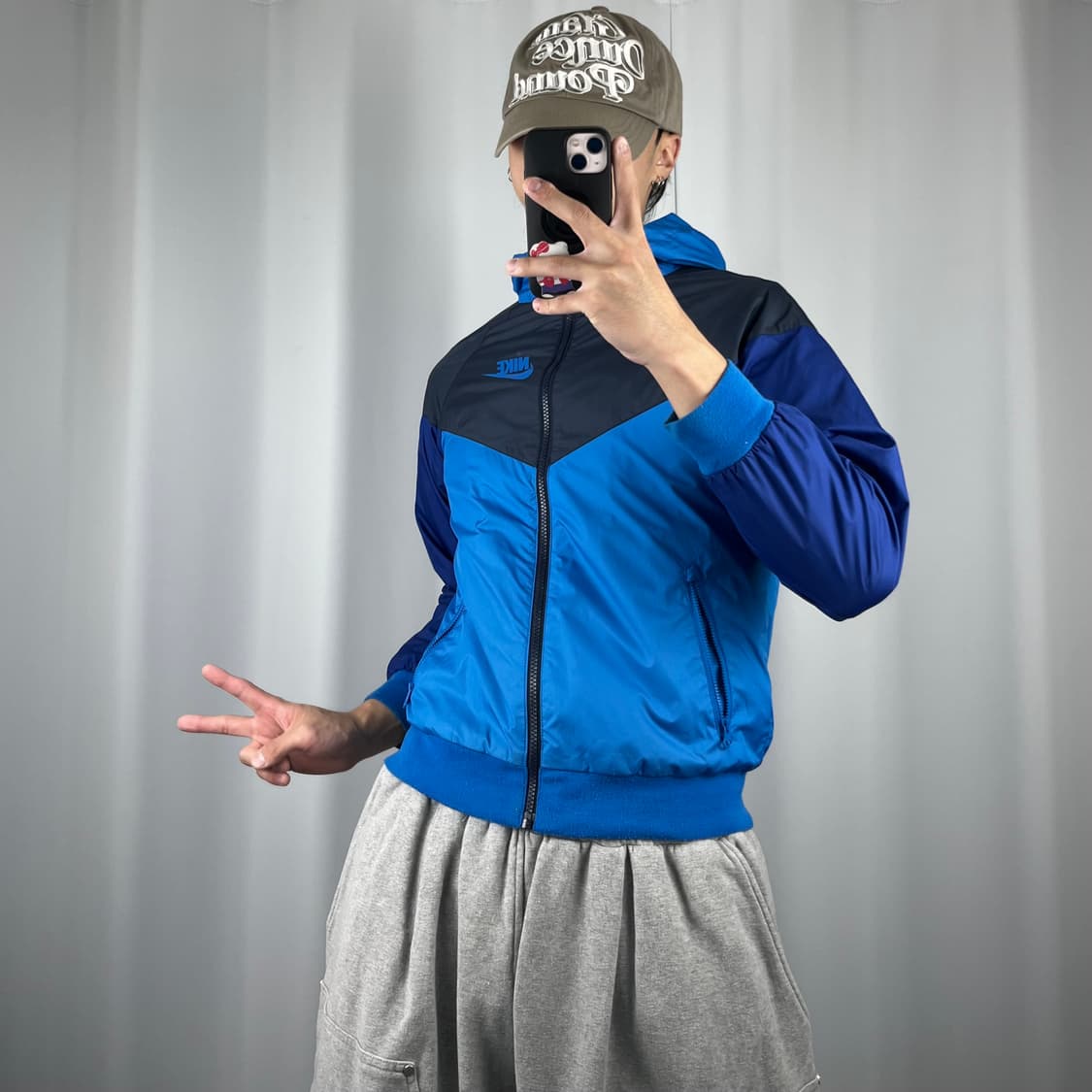 <나이키 배색 바람막이> No.256 상품이미지2