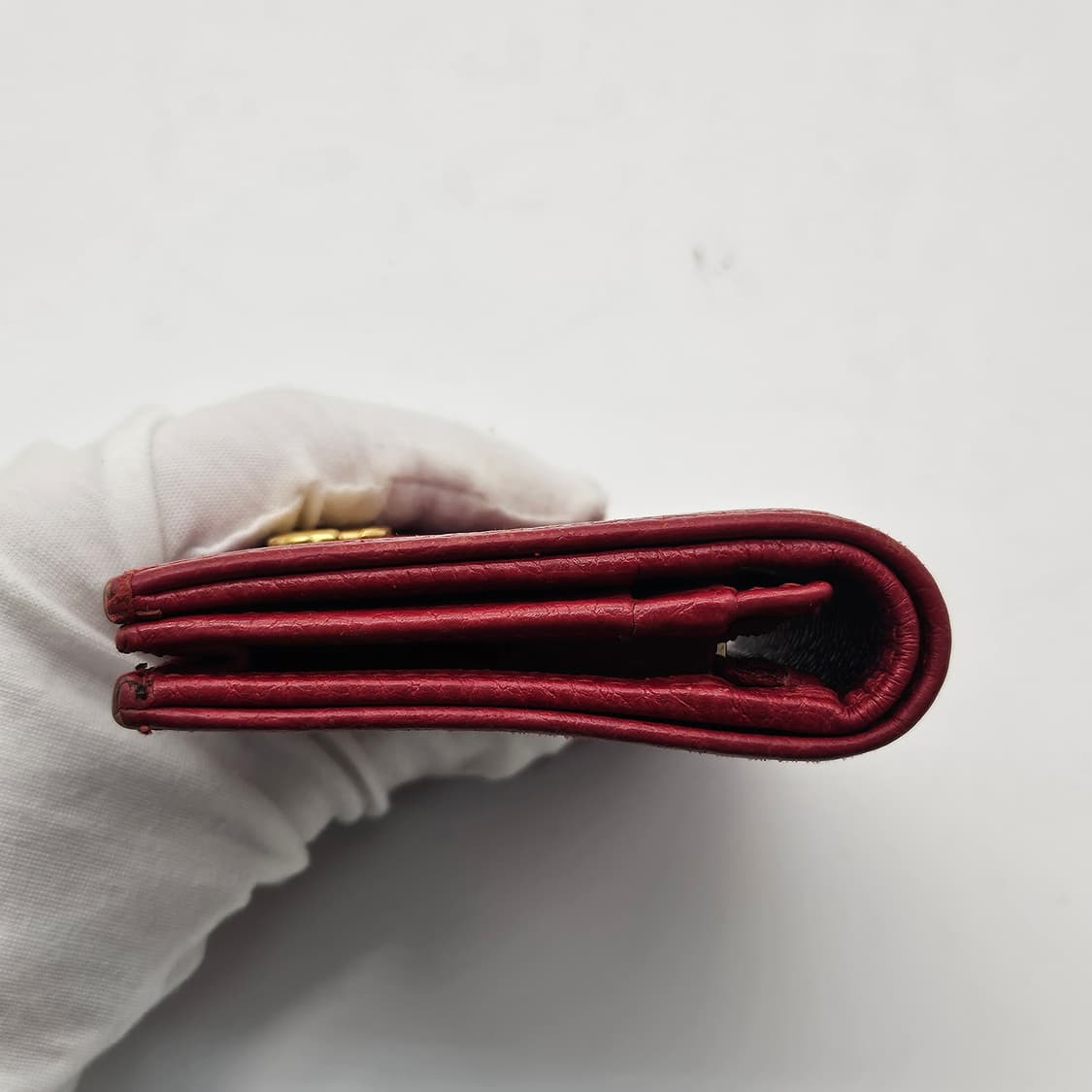 정품 구찌 GG 마몽 반지갑(레드) 상품이미지7