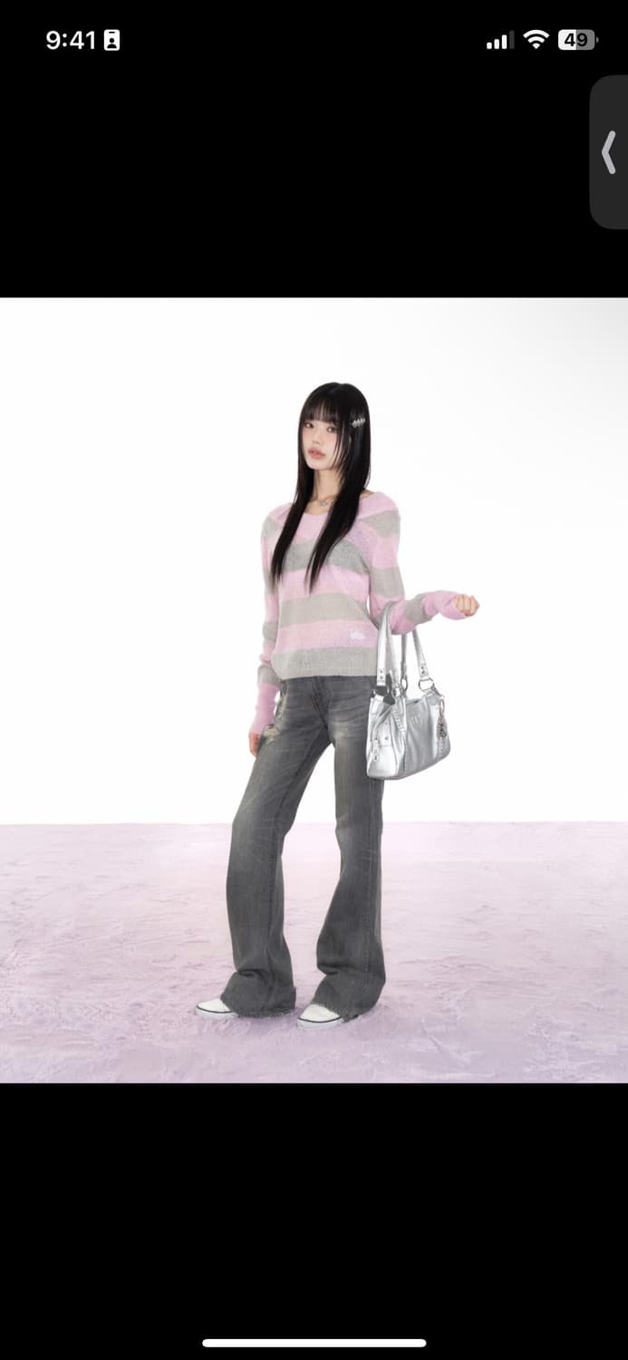 애즈온 SPIER WASHING PANTS gray / M 상품이미지4