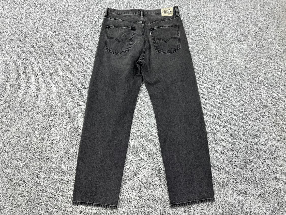 리바이스 실버탭 루즈핏 흑청데님 상품이미지2