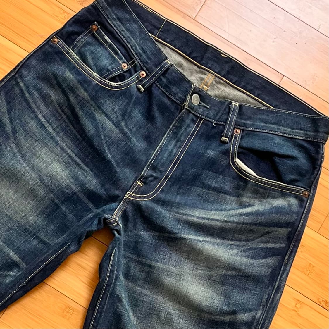 리바이스 502 데님팬츠 W32 L33 상품이미지3