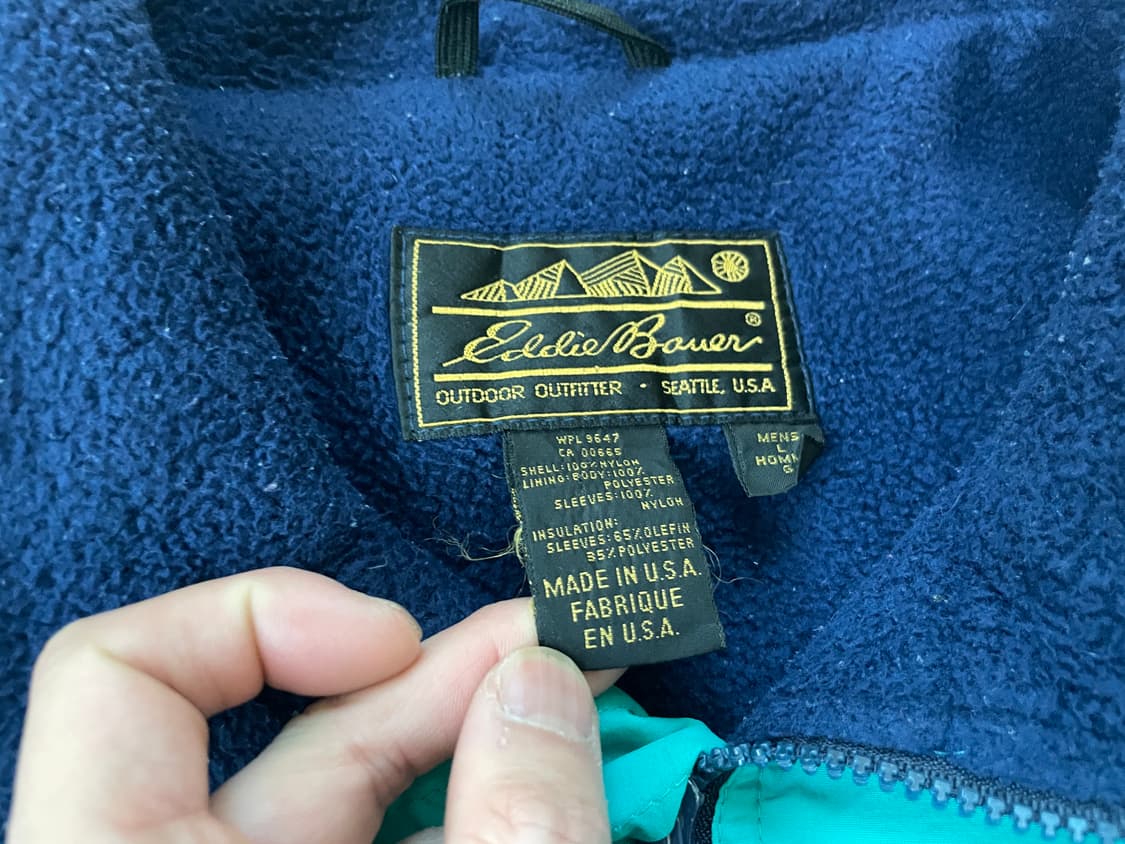 8~90s usa 에디바우어 플리스라이닝 자켓 J03567 상품이미지6