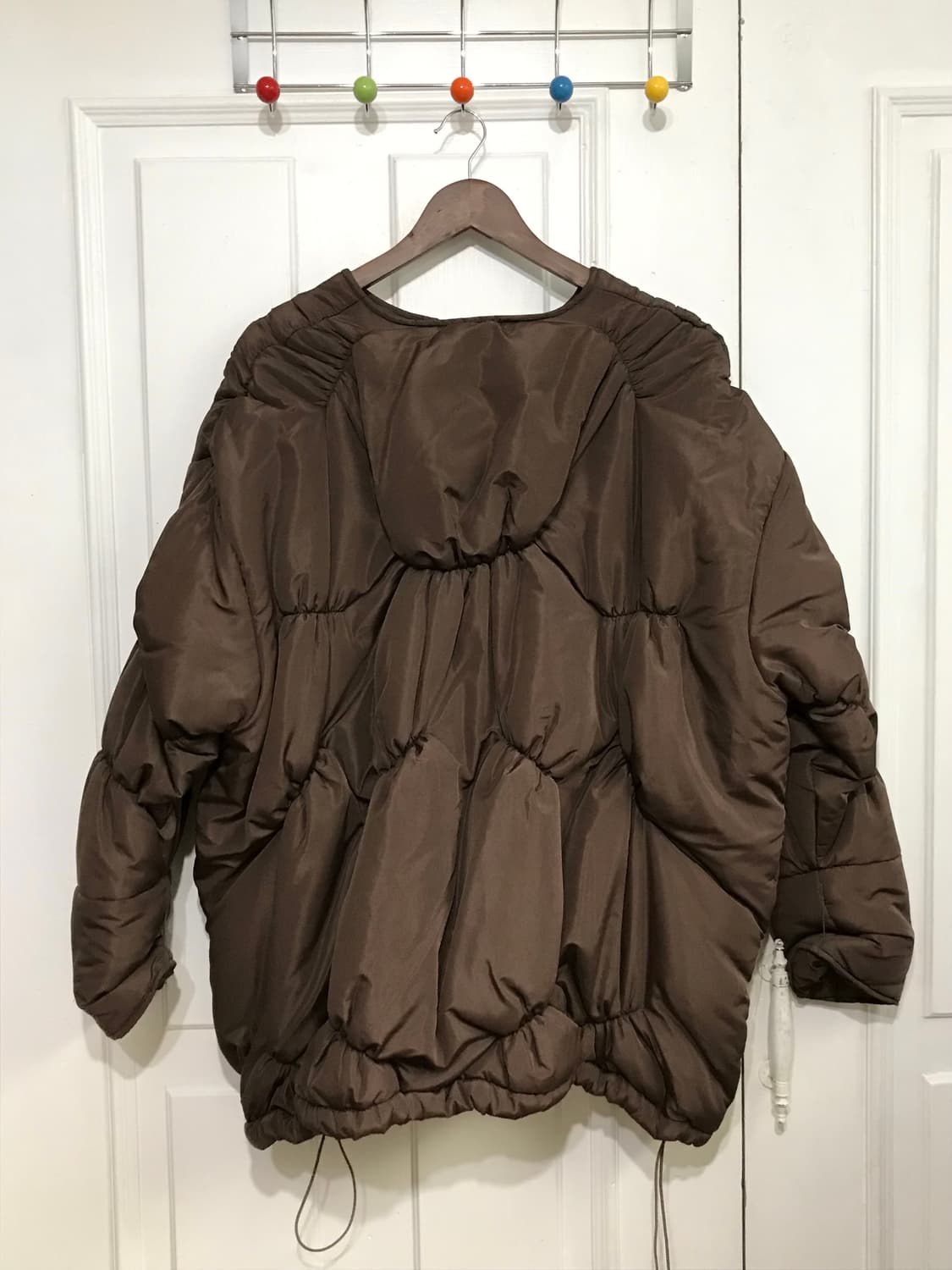 clode 브라운 퍼프 빈티지 패딩 상품이미지3