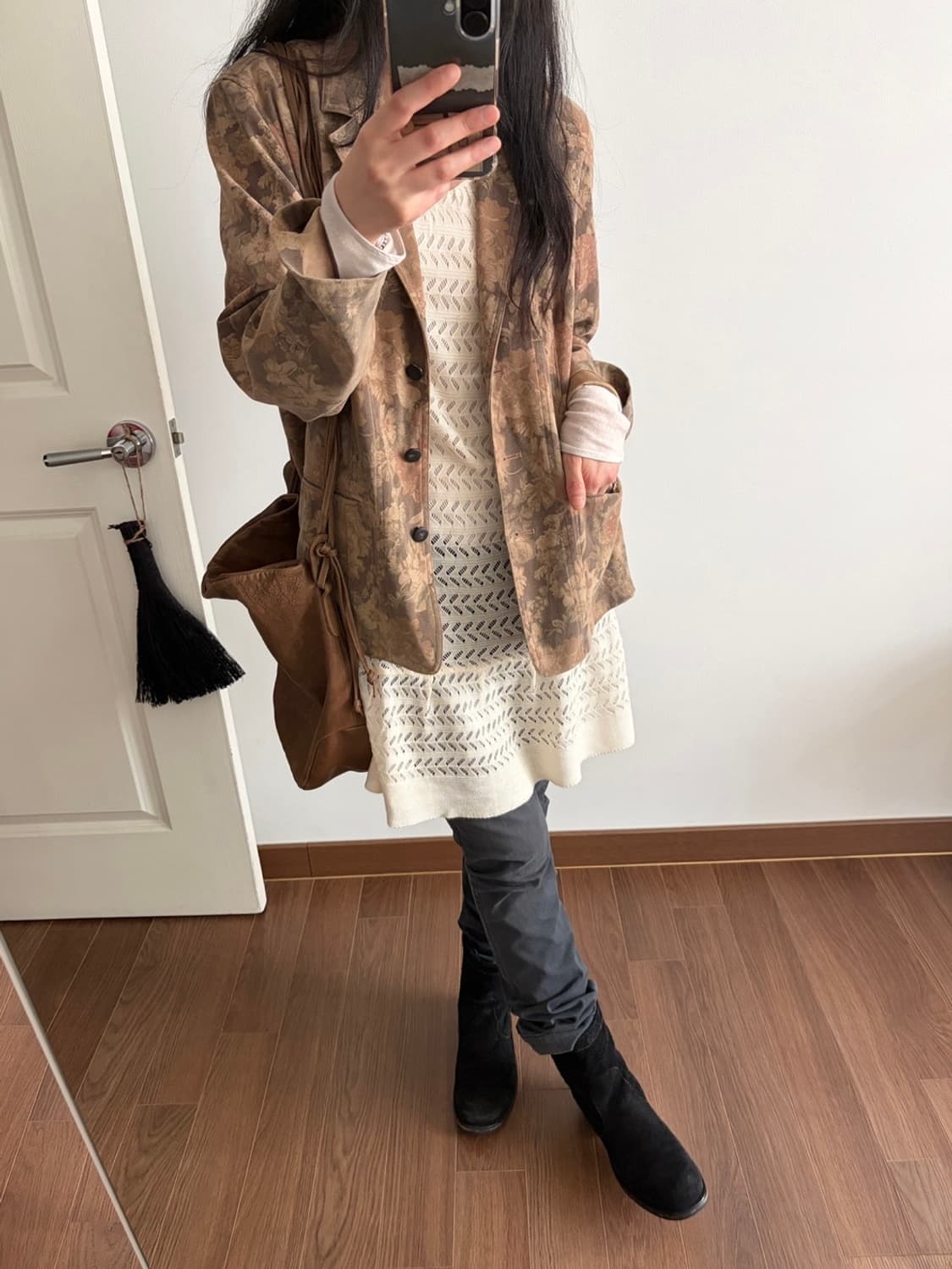 flower patterned jacket 상품이미지5