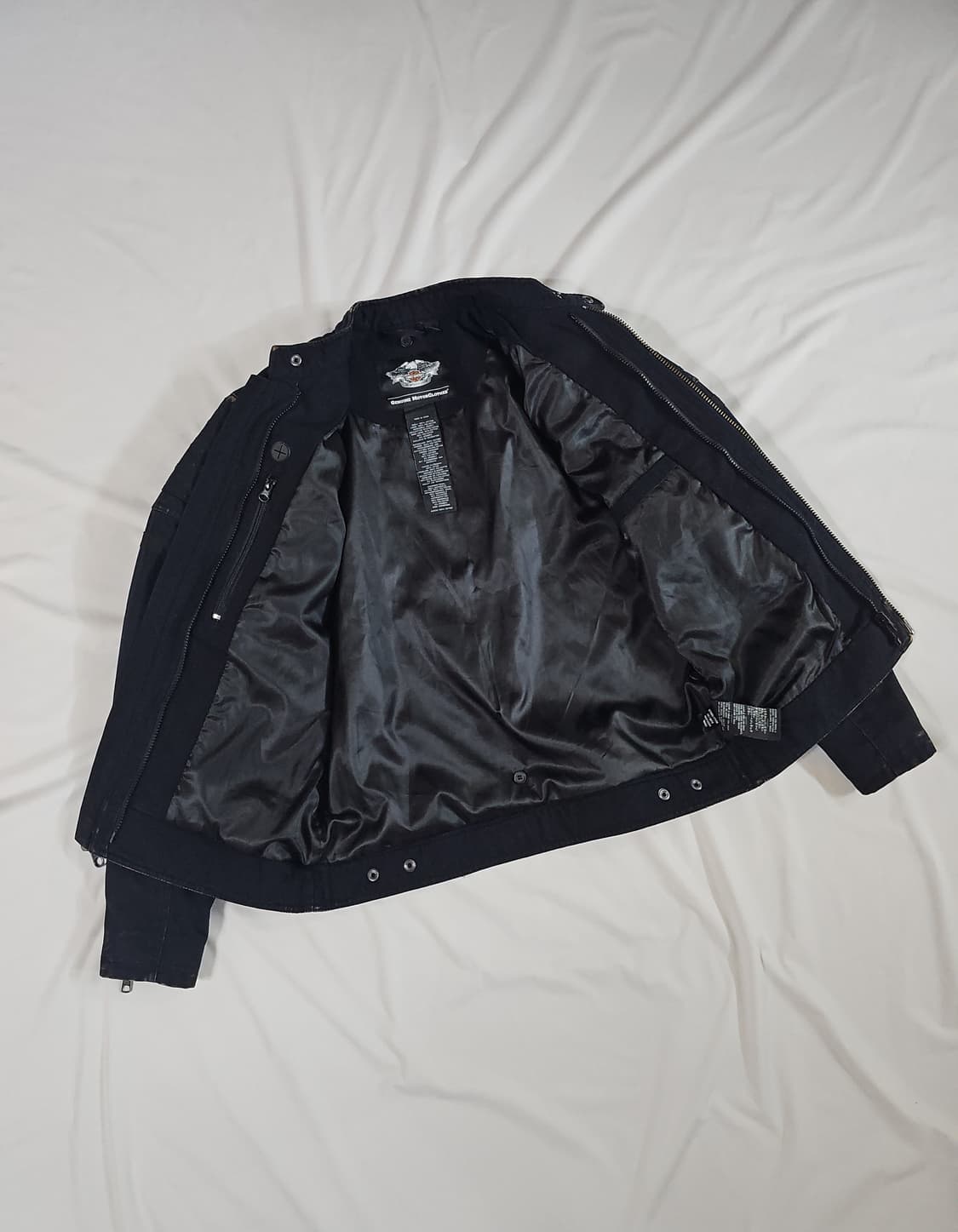 [s] 할리데이비슨 블랙 워싱 자켓 상품이미지7