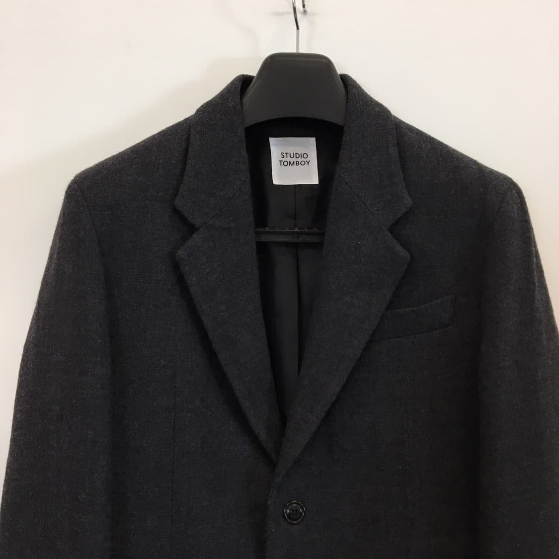 스튜디오톰보이 오버 모직자켓 80-90-160 상품이미지2
