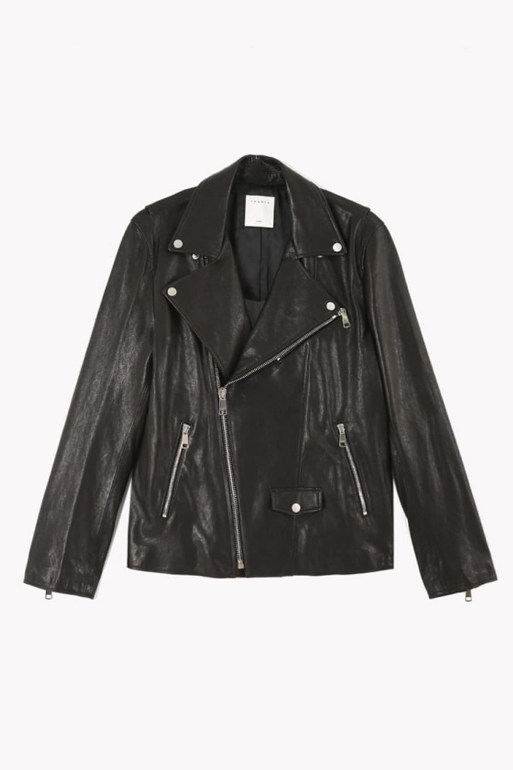 산드로 옴므 양가죽 라이더 새제품 상품이미지1