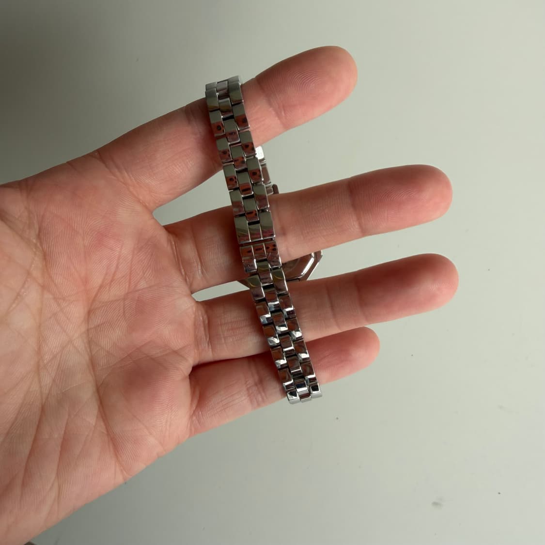 폴스미스 오렌지 다이얼 메탈 스트랩 워치 상품이미지3