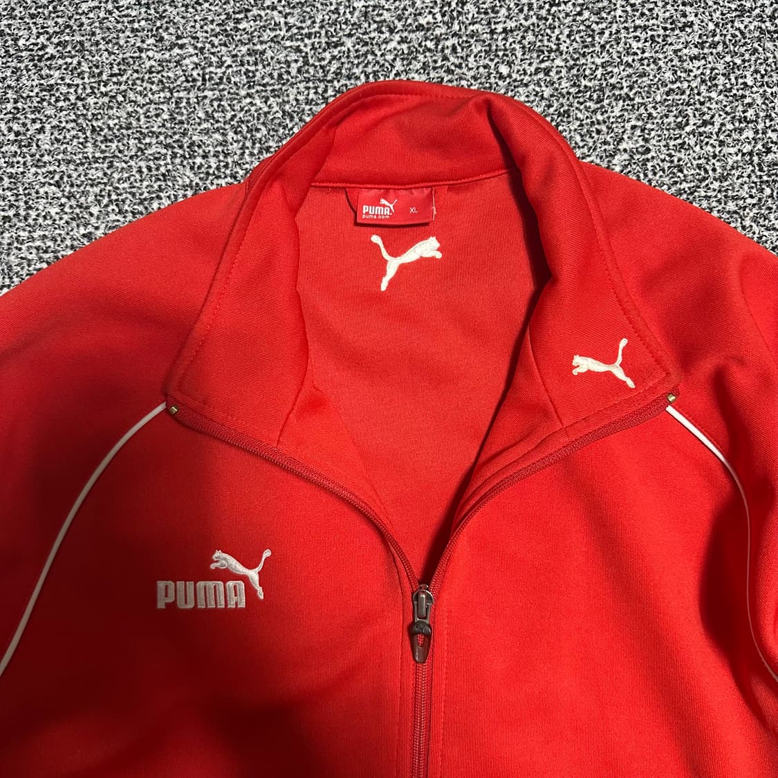 (XL) 푸마 레드 트랙탑 져지 상품이미지2