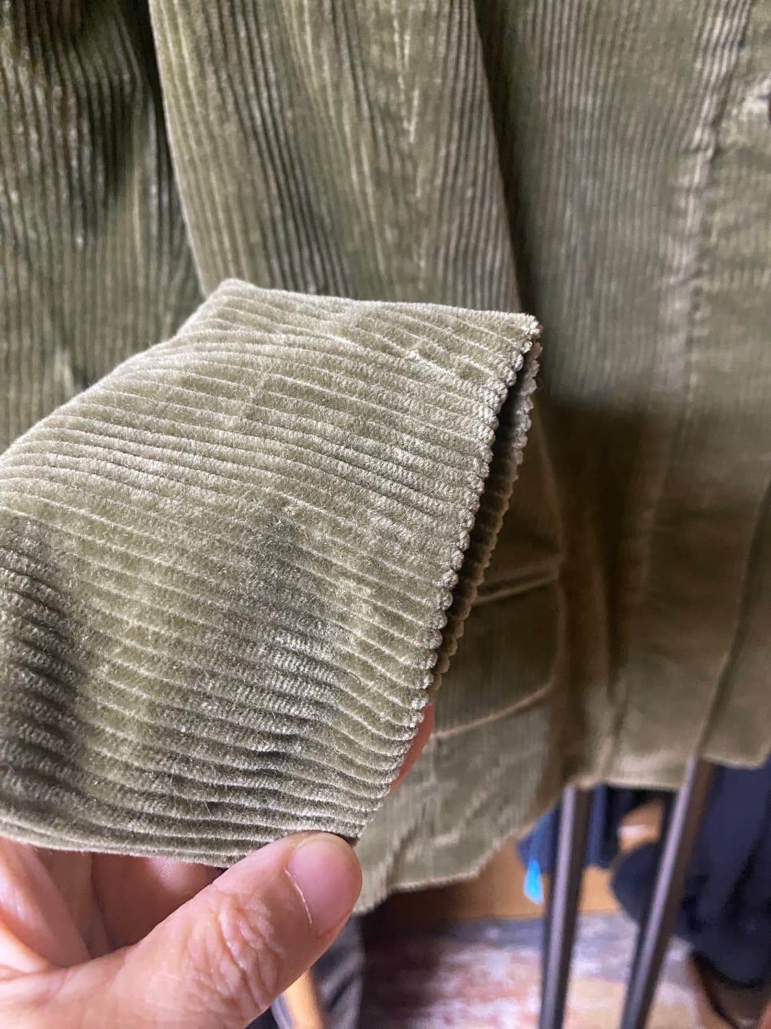 Isabel Marant 코듀로이 자켓 올리브 그린 상품이미지6