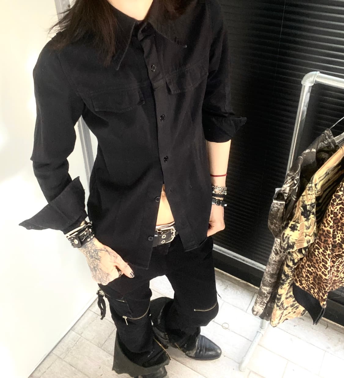 golden goose black shirts 상품이미지1