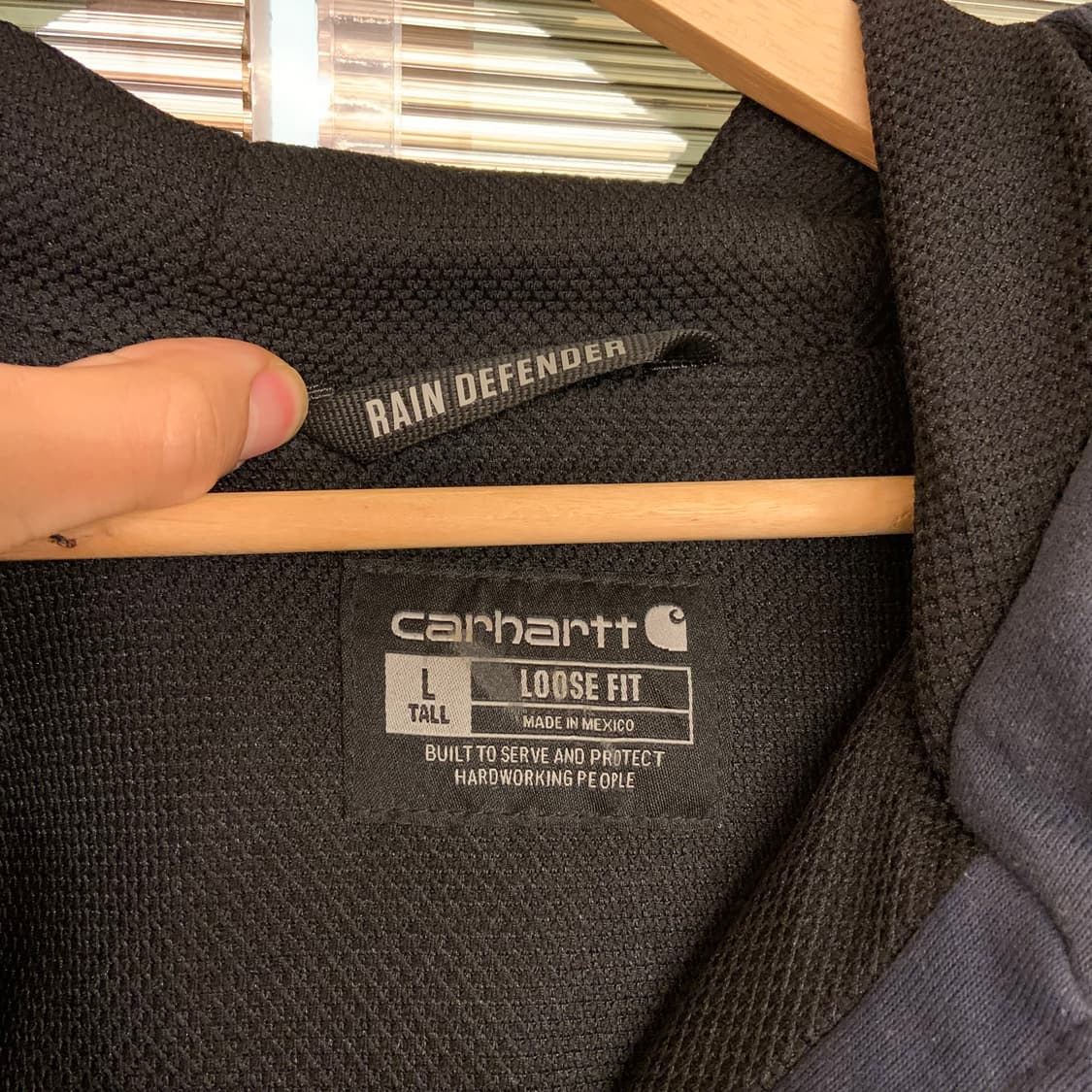 칼하트 레인디펜더 써멀 집업 상품이미지4