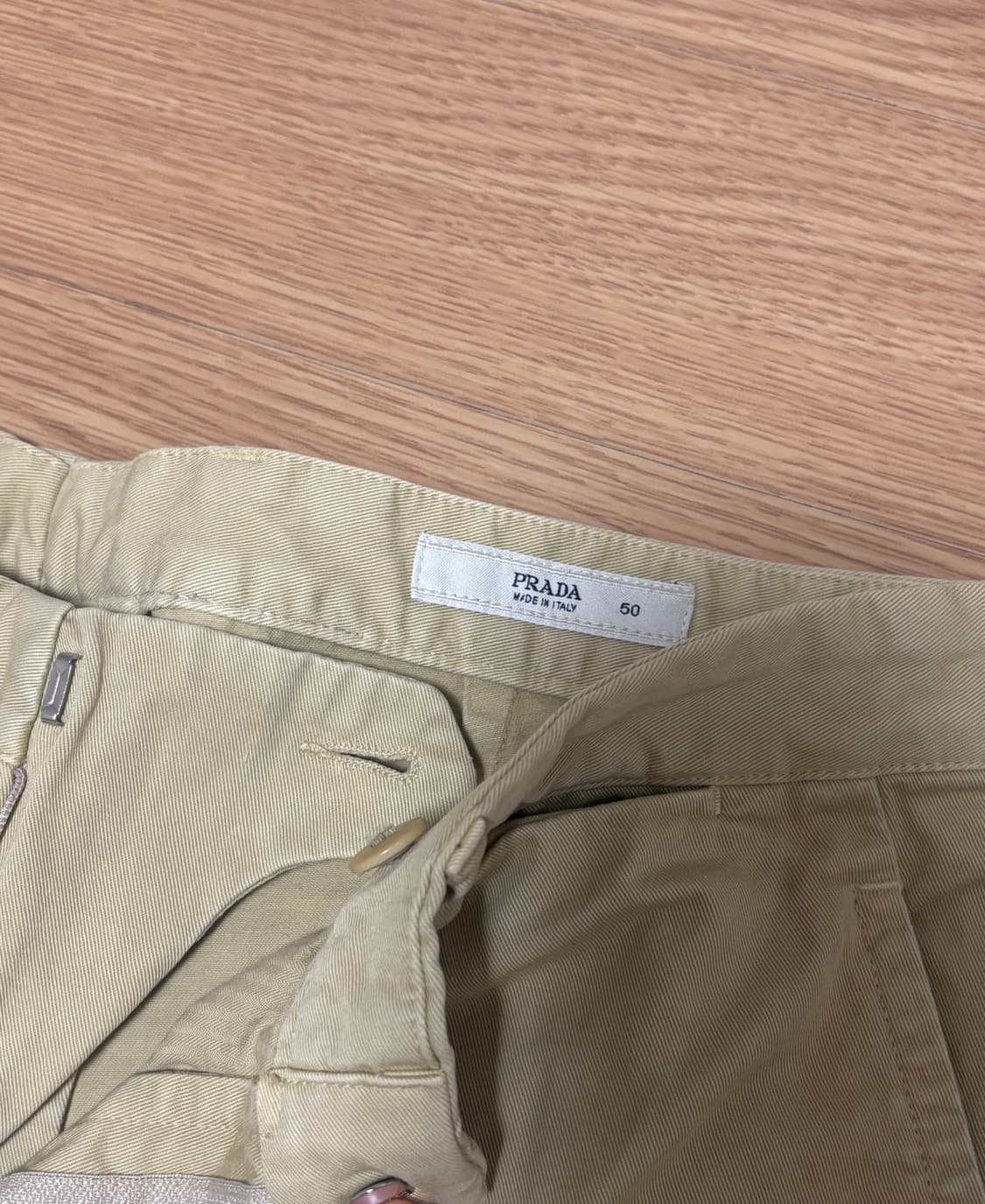 프라다 베이지 치노 팬츠 상품이미지7