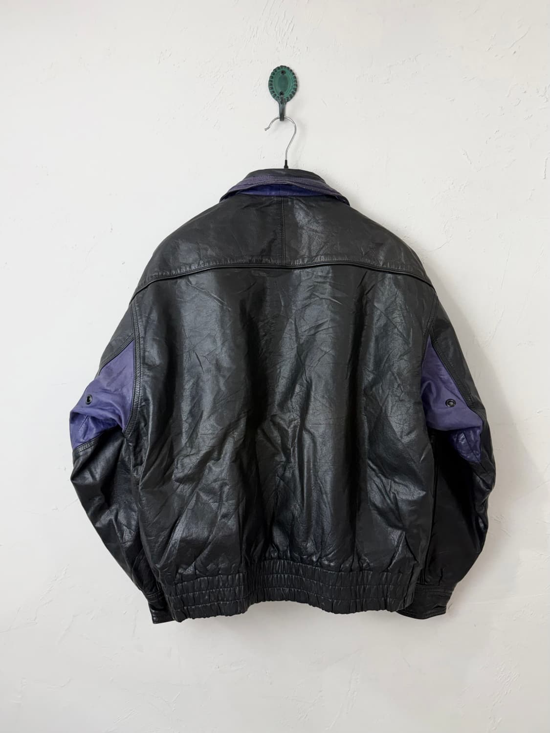 90s DIMAGGIO 레더 봄버 상품이미지6