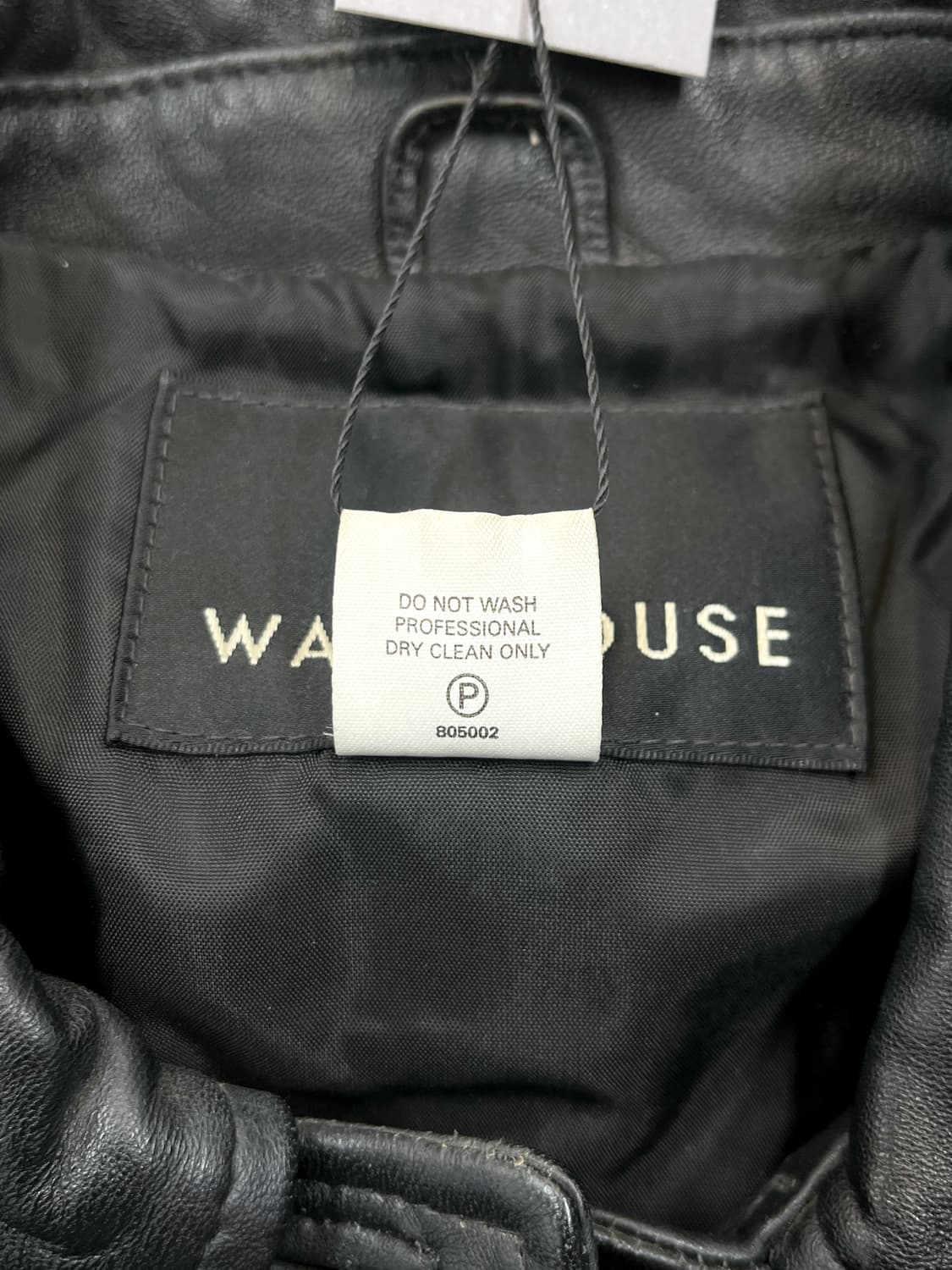 웨어하우스 잉글랜드 벨티드 레더 자켓 상품이미지6