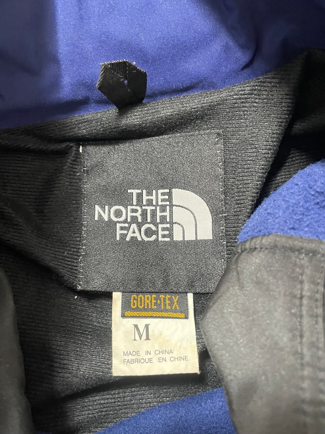 빈티지9. 노스페이스 90s 플리스 포함 고어텍스 투웨이 바람막이 패딩 상품이미지3