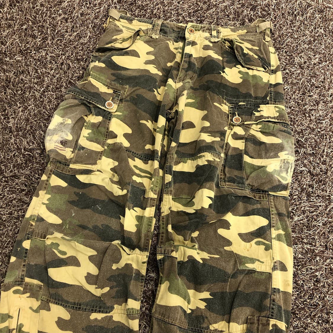 아베크롬비 카모 밀리터리 카고 팬츠 상품이미지2