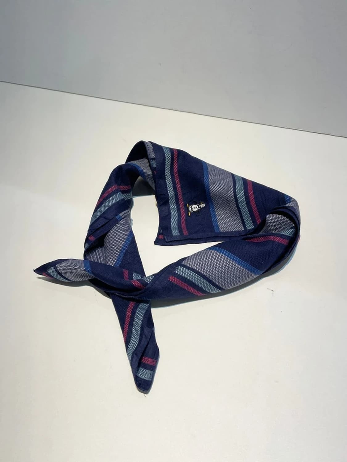 먼싱웨어 00s 재팬 자수 로고 쁘띠 손수건 A1379 상품이미지1