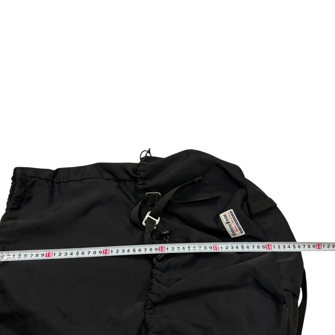 이벳필드 스튜던트 드로우스트링 럭색 복조리 백팩 가방 블랙 상품이미지8