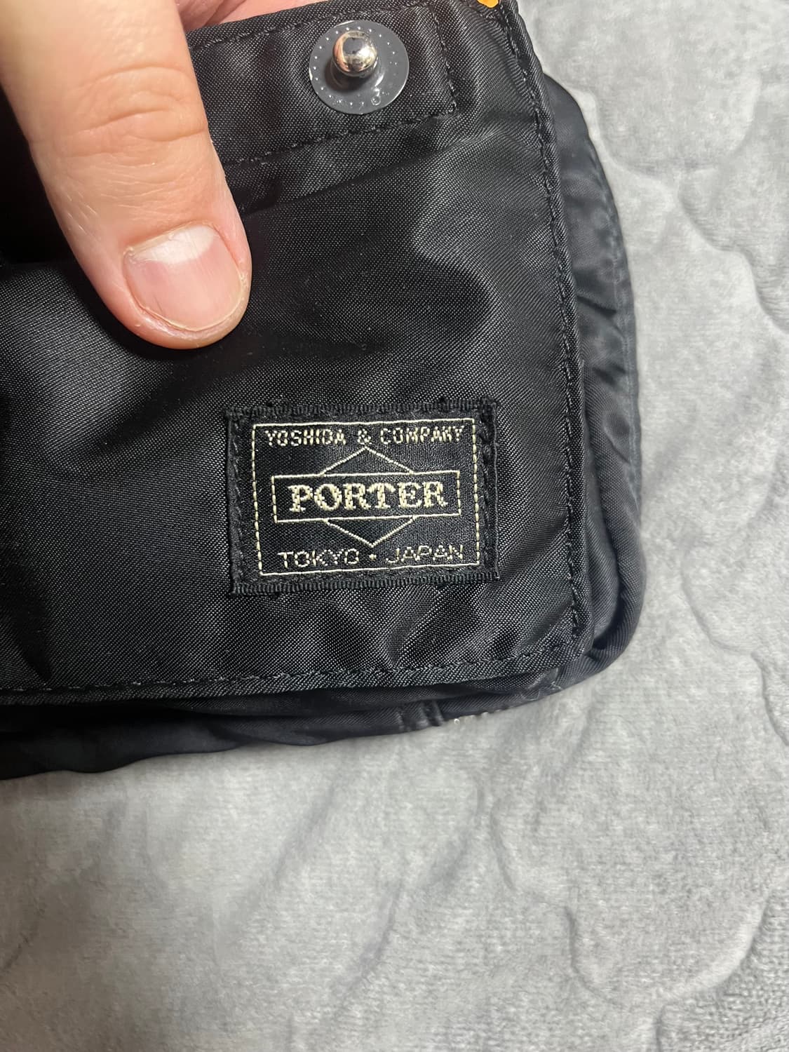 Porter 요시다 포터 탱커 스냅 숄더백 블랙 상품이미지3