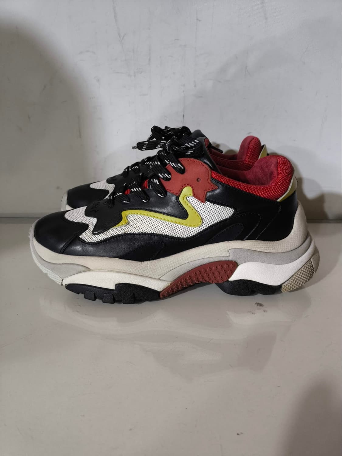 39 260mm 아쉬 어딕트 어글리 소가죽 운동화 상품이미지1