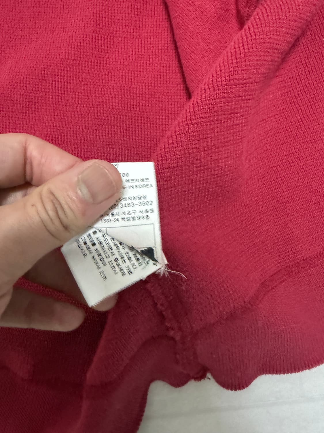 [ XL ] 00’s CP컴퍼니 아카이브 고글 후드 니트집업 레드 상품이미지7