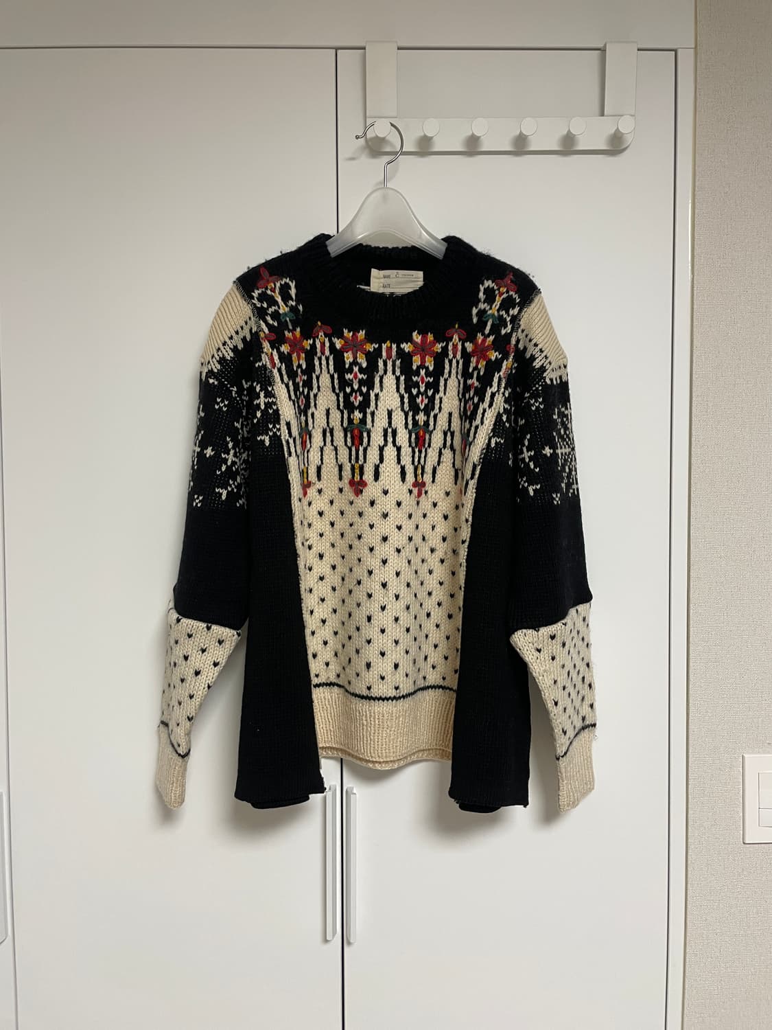 77circa 나나서카 니트 상품이미지2