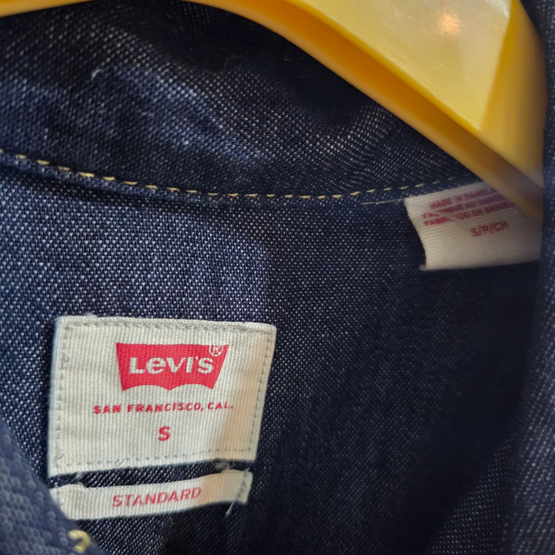 리바이스 클래식 웨스턴 스탠다드 핏 데님셔츠 상품이미지6