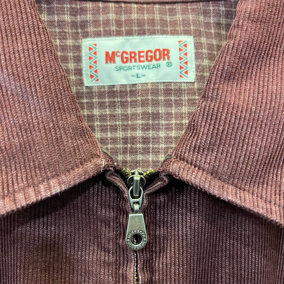 90's 맥그리거 집업 셔츠 자켓 상품이미지2
