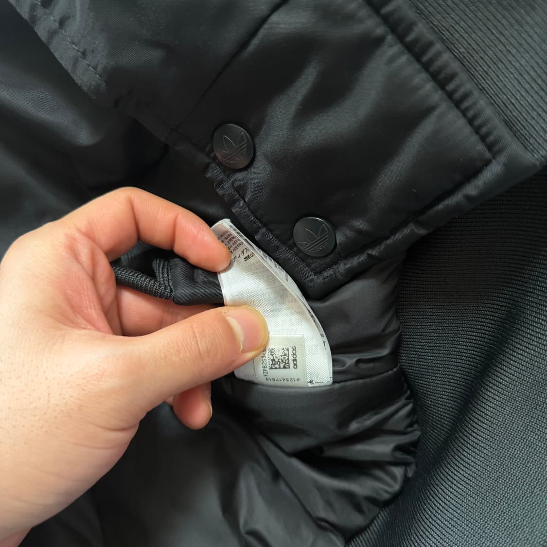 아디다스 오리지널 빅로고 카라 봄버 자켓 상품이미지6