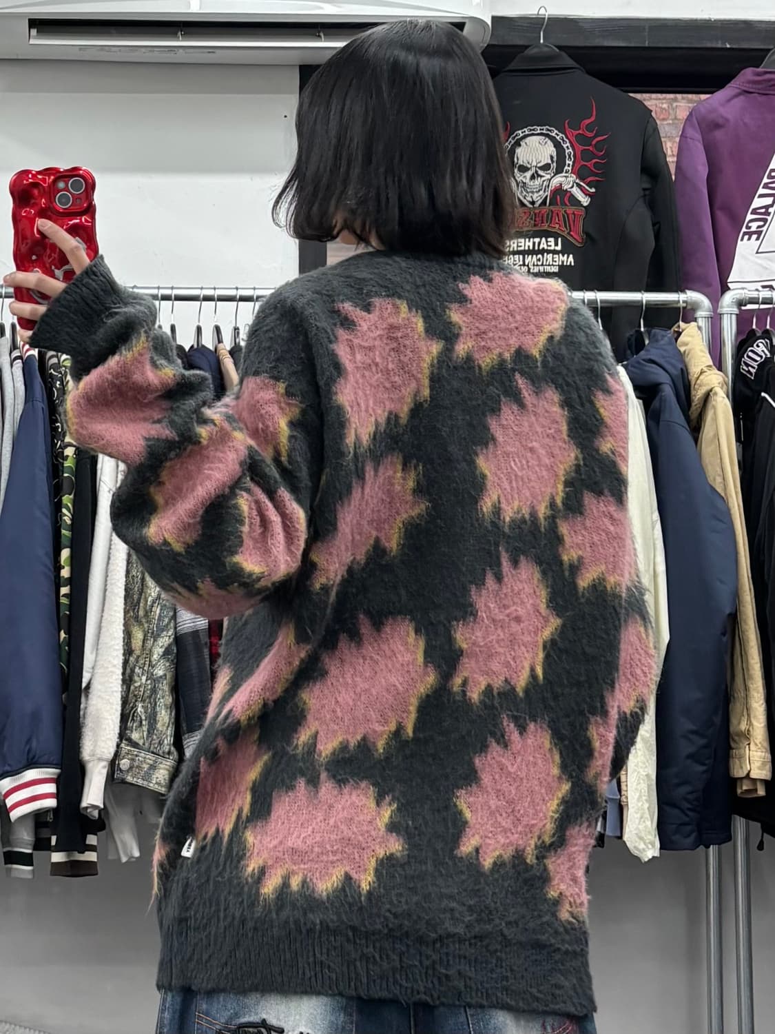 오베이 모헤어 가디건 상품이미지5