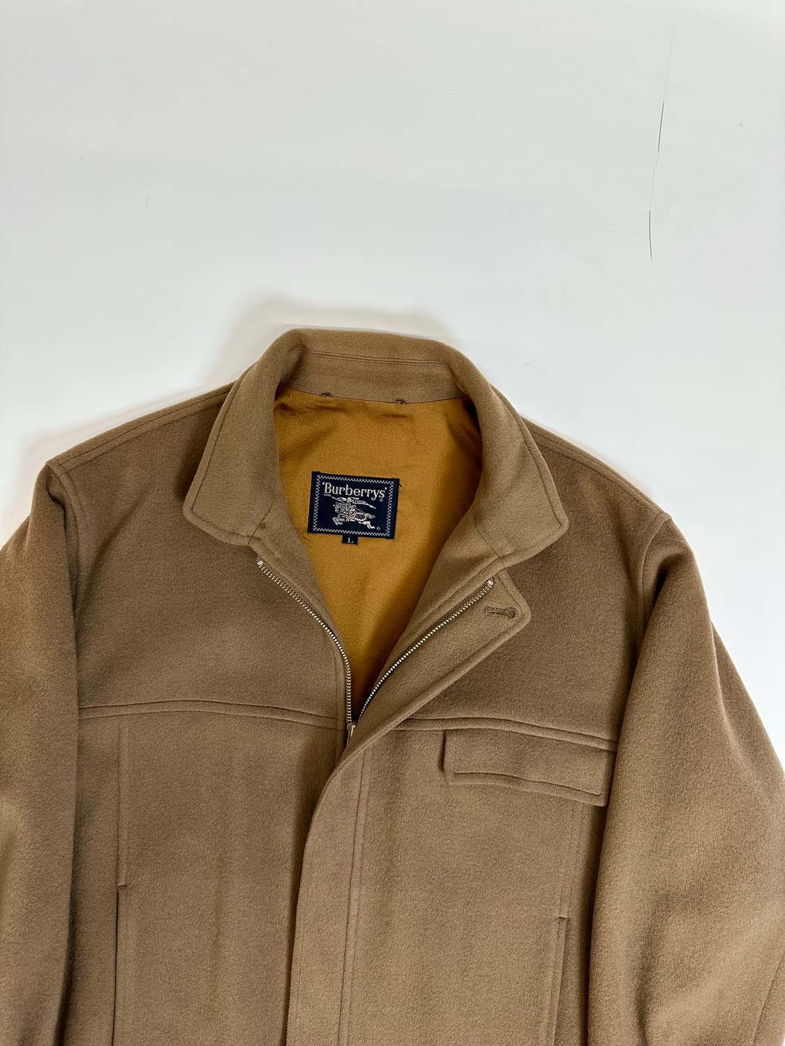 버버리 울 블루종 자켓 (퓨어울100%)  상품이미지3