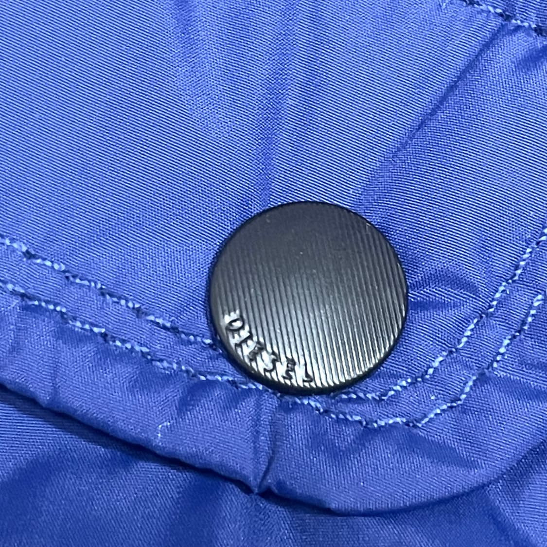 택있는 새상품/ 디젤 블루 폴리 나일론 포켓 점퍼 남성M 상품이미지4