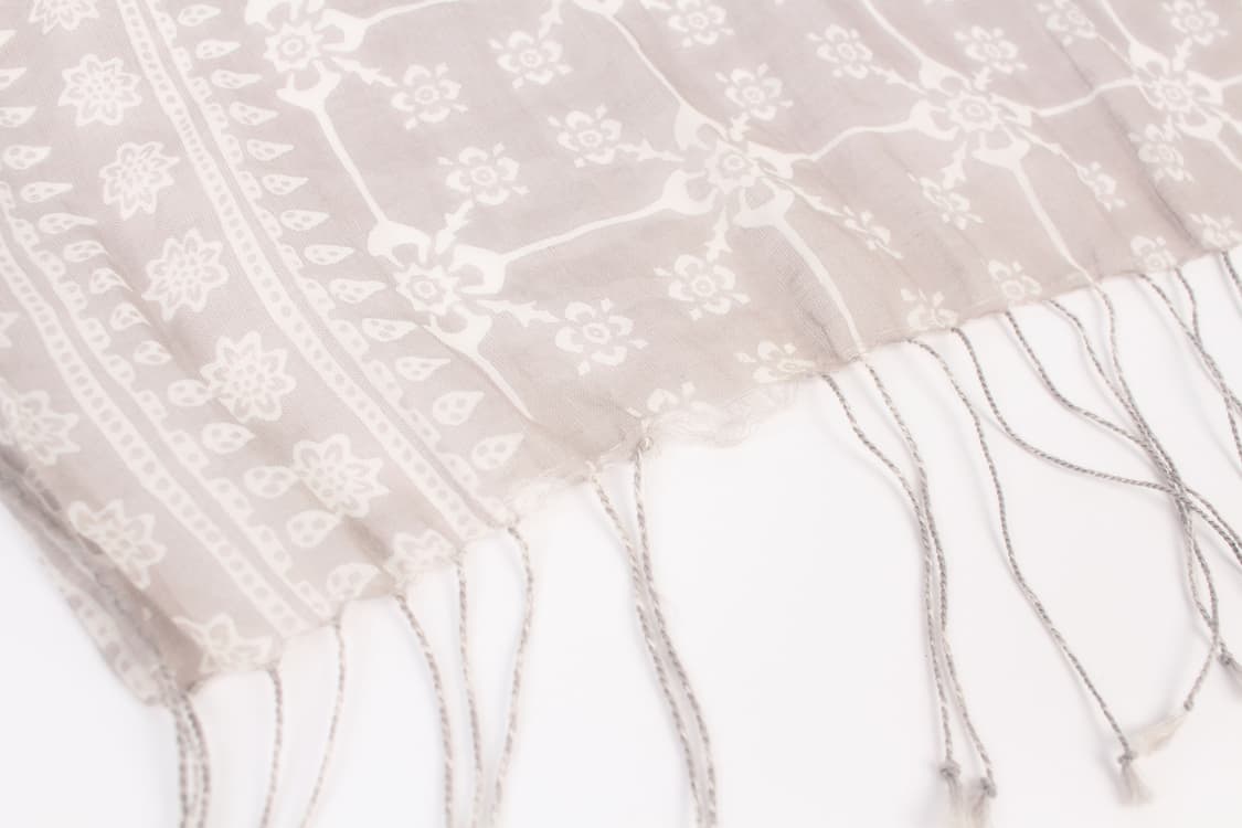 UNKNOWN Pattern Cotton Stole 상품이미지3
