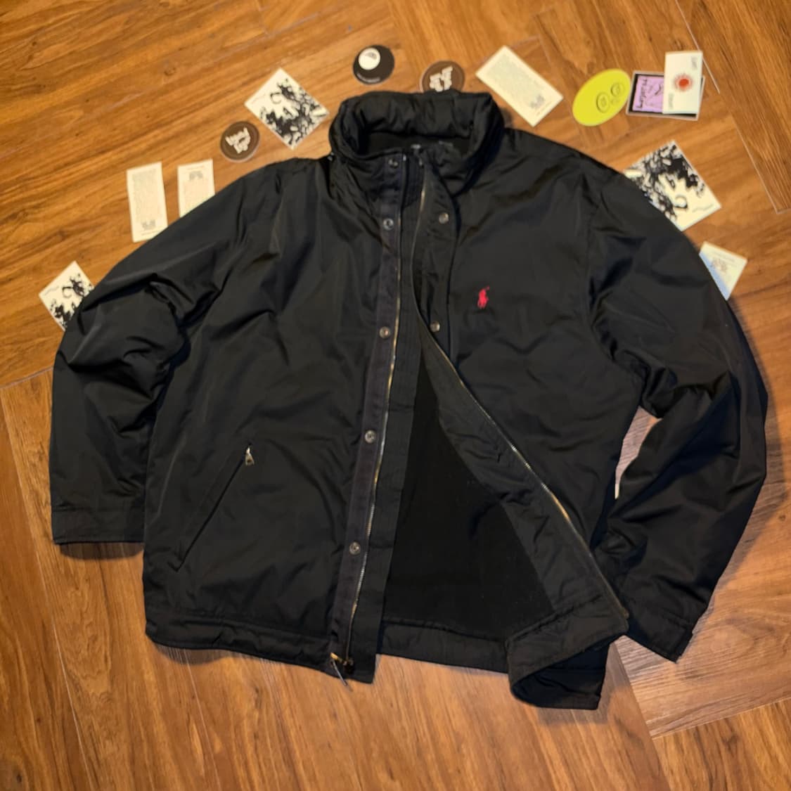 Polo ralph lauren padded parka black 상품이미지2