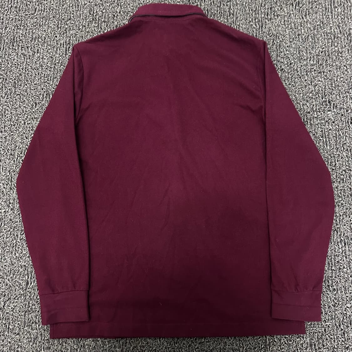 SGF 슈페리어 남성 골프웨어 카라티 긴팔티셔츠 버건디 95(M) 상품이미지4