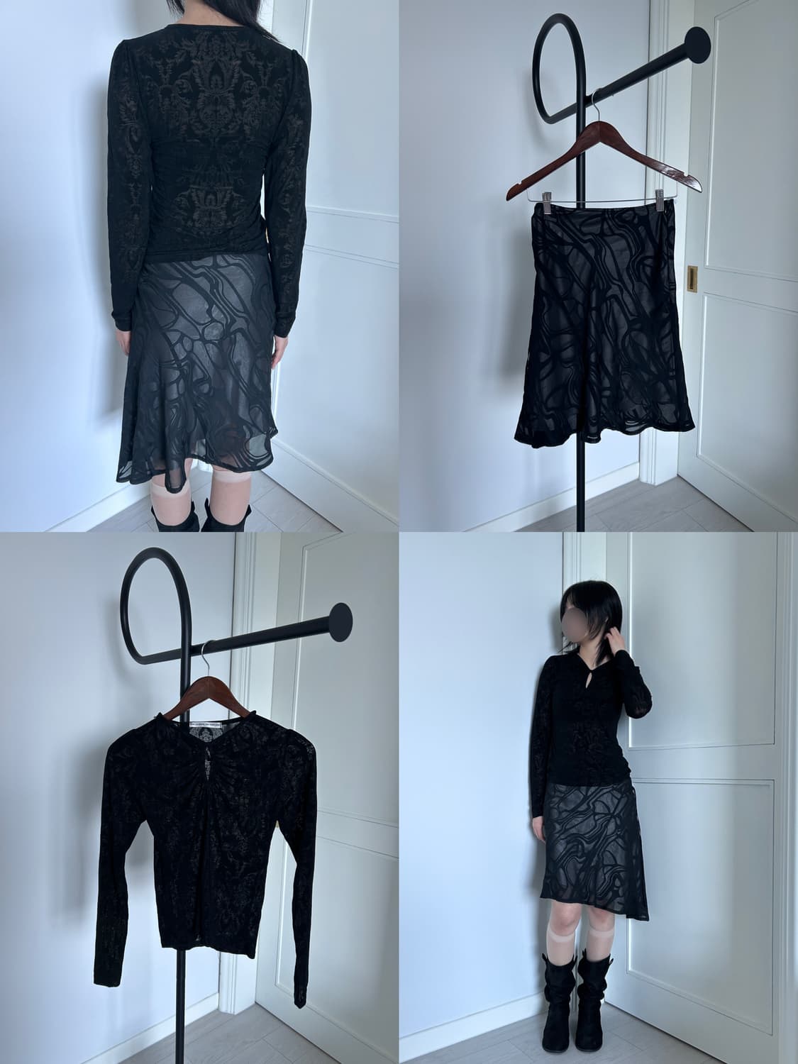 Oriental Mood Sheer Top / 빈티지 오리엔탈 티셔츠 상품이미지1